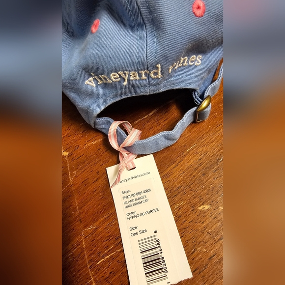 Vineyard Vines Classic Logo Cap Island Burgee Underbrim in Hypnotic Purple NWT - Picture 6 of 11